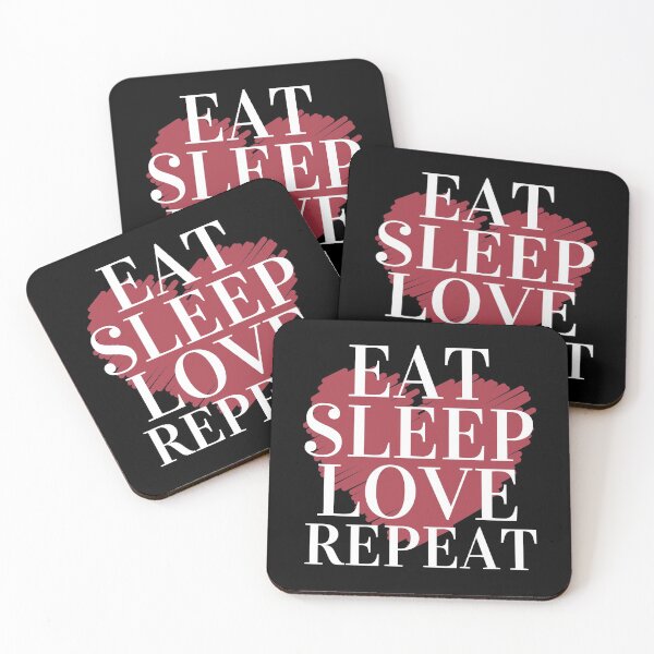 Item preview,  Eat Sleep Love Repeat Again designed and sold by OMG Outfits .