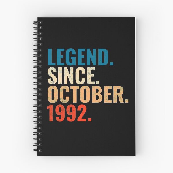 Item preview, Legend Since October 1992 Retro Vintage designed and sold by Teelogic.