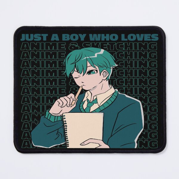 Item preview, Just a boy who loves Anime and sketching designed and sold by Linizarti-casely Store.