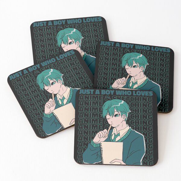 Item preview, Just a boy who loves Anime and sketching designed and sold by Linizarti-casely Store.