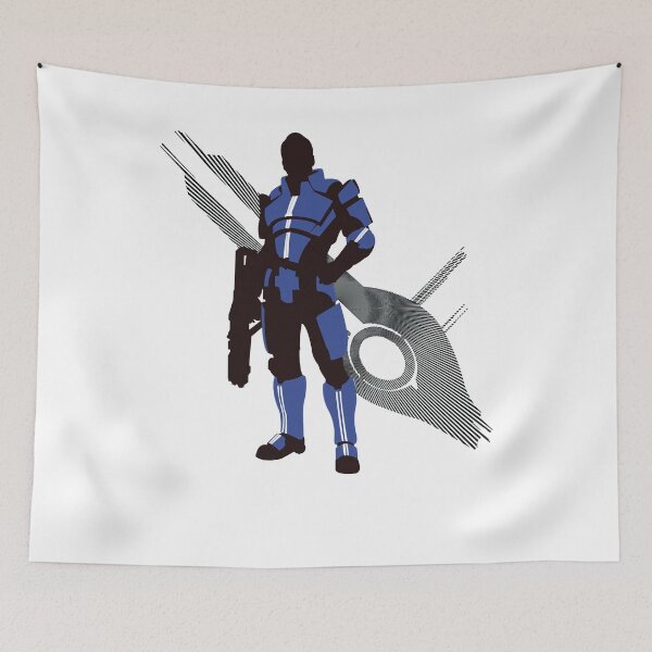 Item preview, Connector Femshep Fiction Movie About Human Civilization Miranda Nice Kaidan Alenko - Sunset Shores designed and sold by MicahMireyaMass.