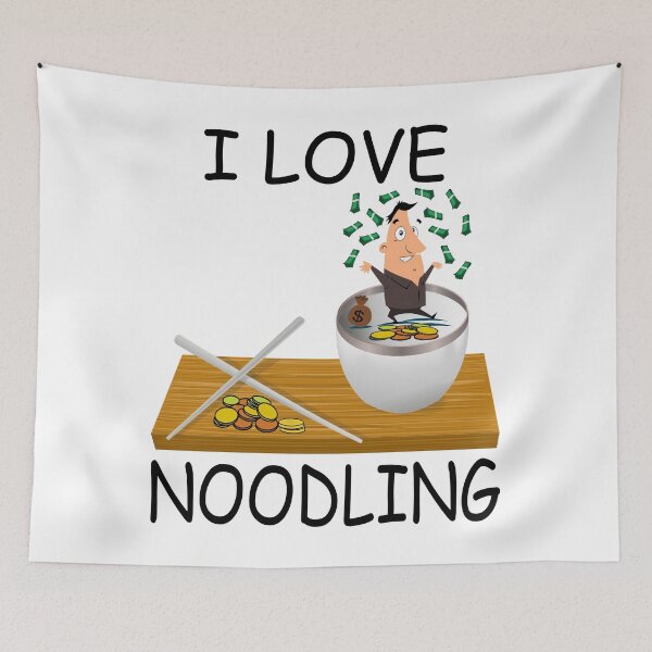 Item preview, I LOVE NOODLING designed and sold by DomGDesign.