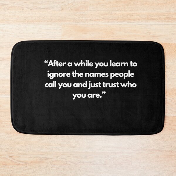Item preview, Just Trust Who You Are. designed and sold by Orchouk.