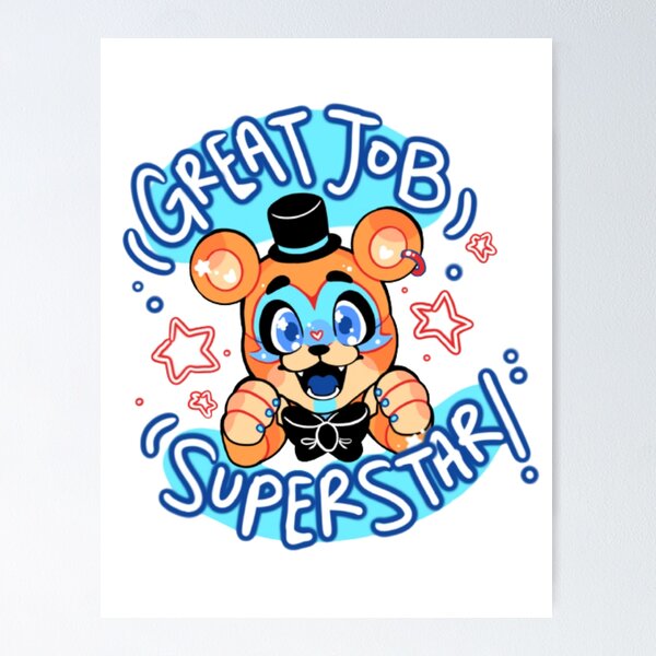 Artikel-Vorschau von Glamrock Freddy FNAF, designt und verkauft von LUX2Boutique ★★★★★.