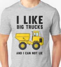 I like big trucks and I can not lie Unisex T-Shirt