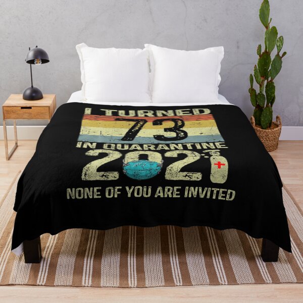 Item preview,  I Turned 73 In Quarantine 2021 Shirt 73rd Birthday Gift  designed and sold by KatherineWeav.