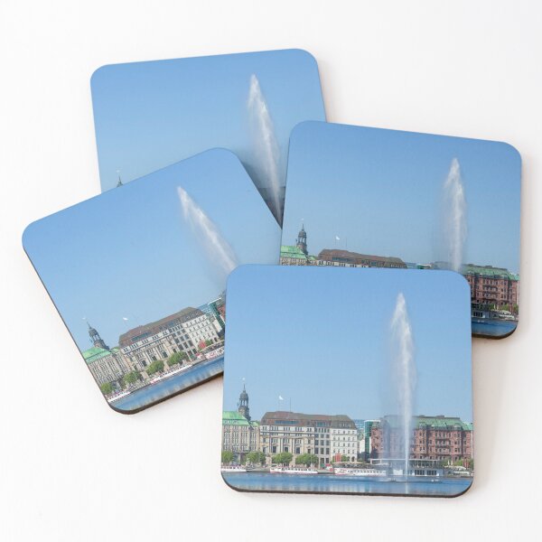 Item preview, Inner Alster; Alster; Fountain; Alster fountain; Jungfernstieg; Hamburg; Germany designed and sold by Torsten  Krüger.