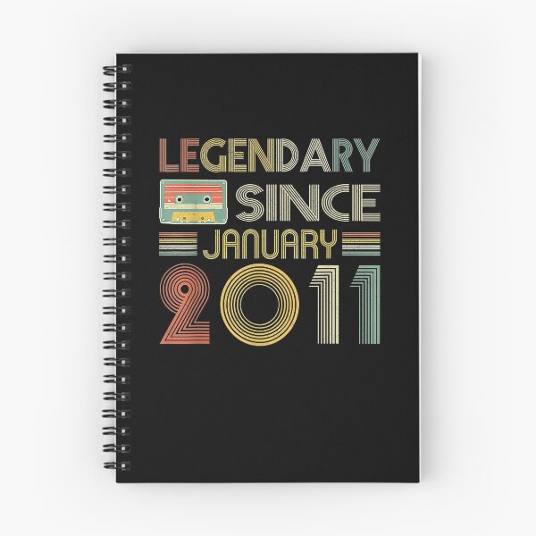 Item preview, Legendary Since Tape January 2011 11th Birthday T-Shirt designed and sold by shop   luisant.