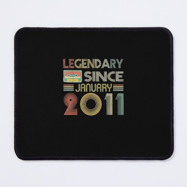 Item preview, Legendary Since Tape January 2011 11th Birthday T-Shirt designed and sold by shop   luisant.