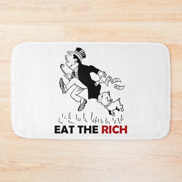 Item preview, Eat more rich - dog bites capitalist designed and sold by MaesterAemon.