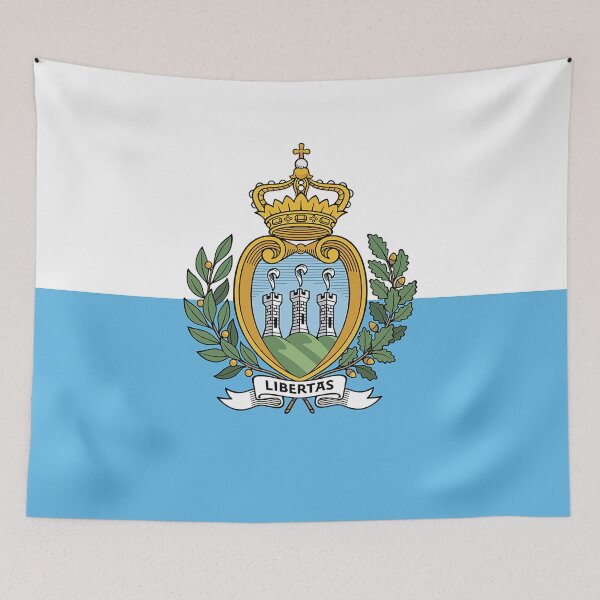 Item preview, San Marino Flag designed and sold by WorldFlagCo.