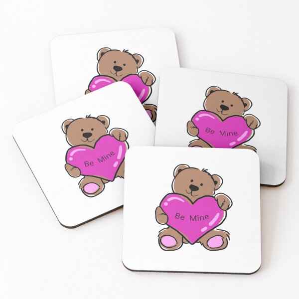 Item preview, Be Mine Bear With Heart - Valentine designed and sold by LMoonDesigns.