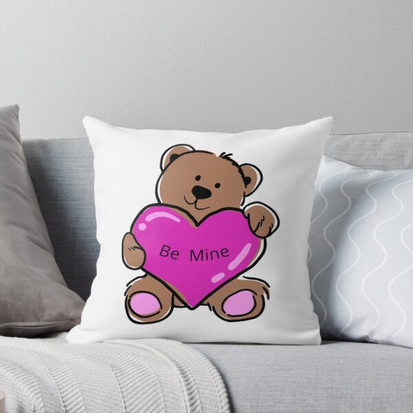 Item preview, Be Mine Bear With Heart - Valentine designed and sold by LMoonDesigns.