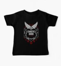 Chaotic Good - Black: Alignment Series Baby Tee