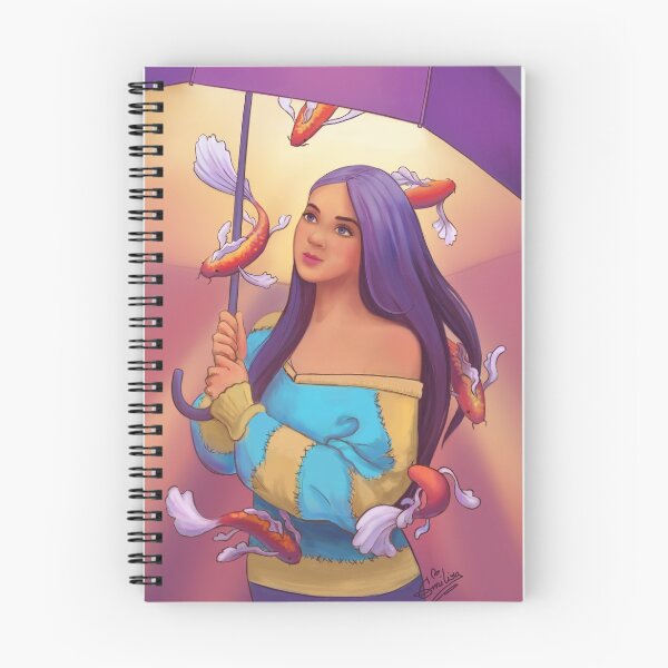 Item preview, Girl with magic umbrella designed and sold by Emiliya Yaneva.