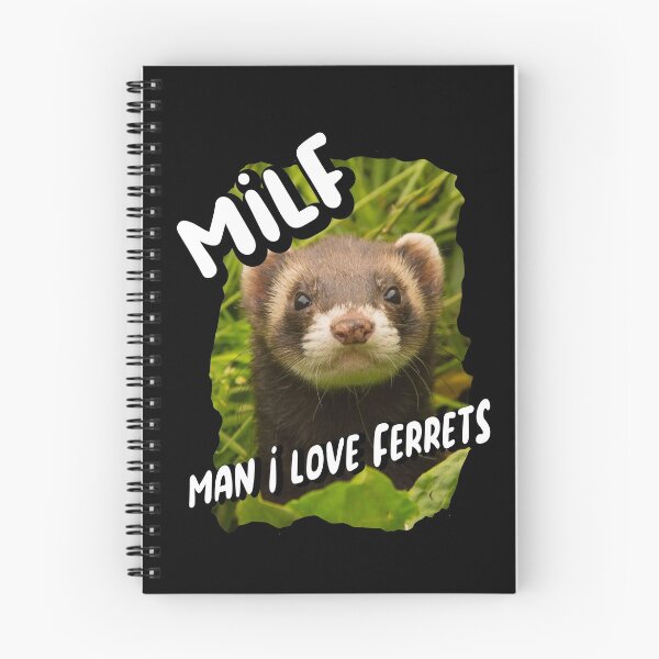 Item preview, MAN I LOVE FERRETS designed and sold by printhappy4you.
