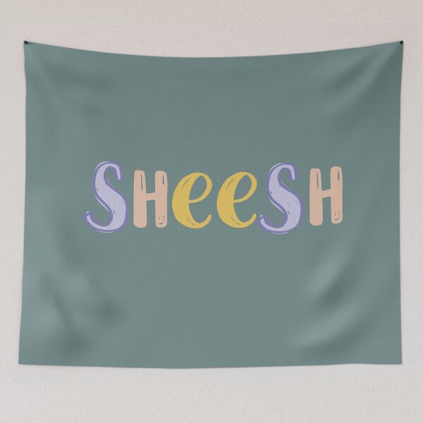 Item preview, Sheesh Text Design designed and sold by NamColors.