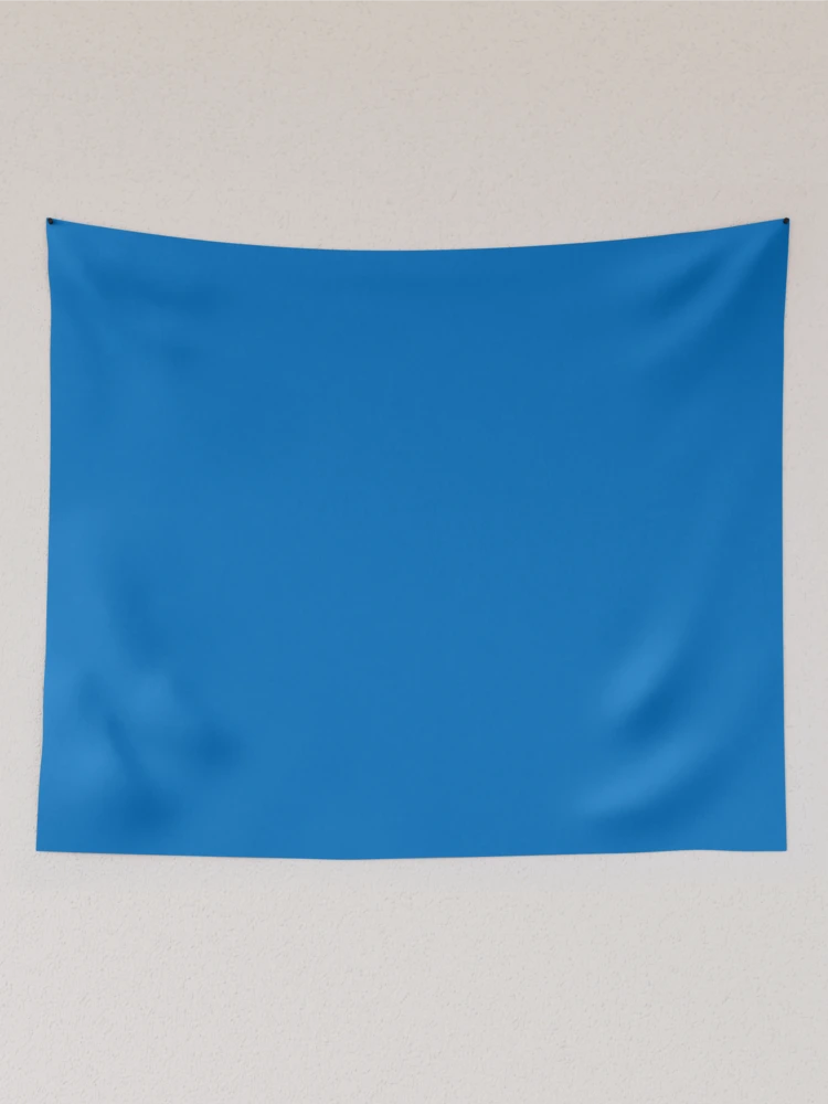 Thumbnail 2 of 3, Tapestry, Intel Blue Solid Color designed and sold by SolidColor.