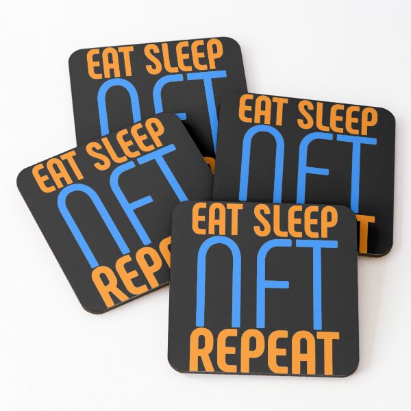 Item preview, Eat Sleep Nft Repeat designed and sold by diva-design.