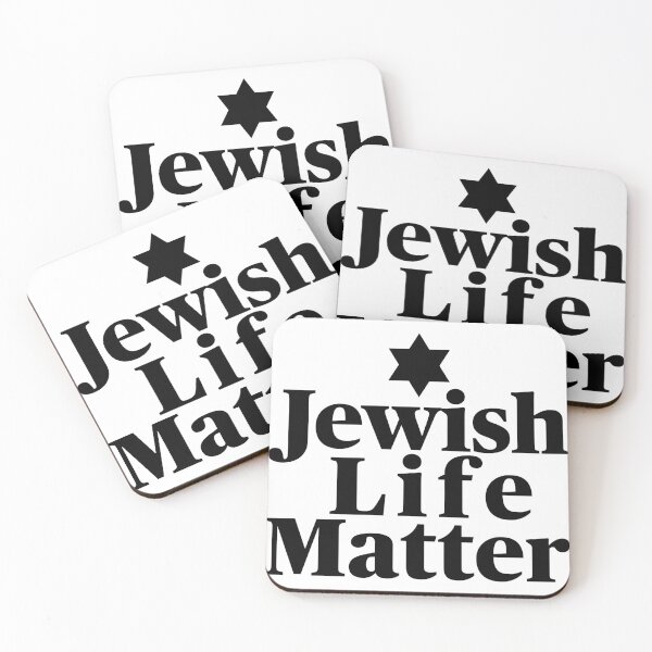 Item preview, Jewish Life Matter, Black Front  designed and sold by MeLoveIsrael.