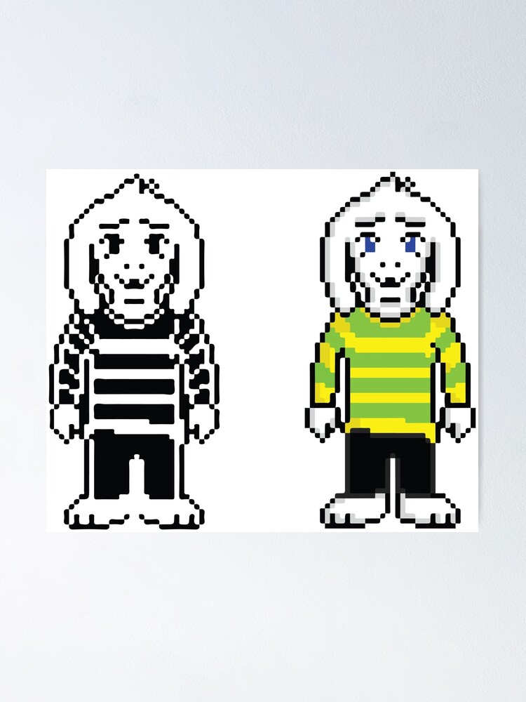 Asriel, toby Fox, toriel, flowey, Undertale, Fan art, video Game