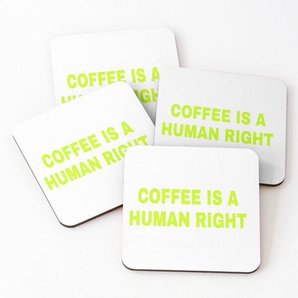 Item preview, Fresh coffee ia a human right  trendy  collections designed and sold by Sergiconstance.