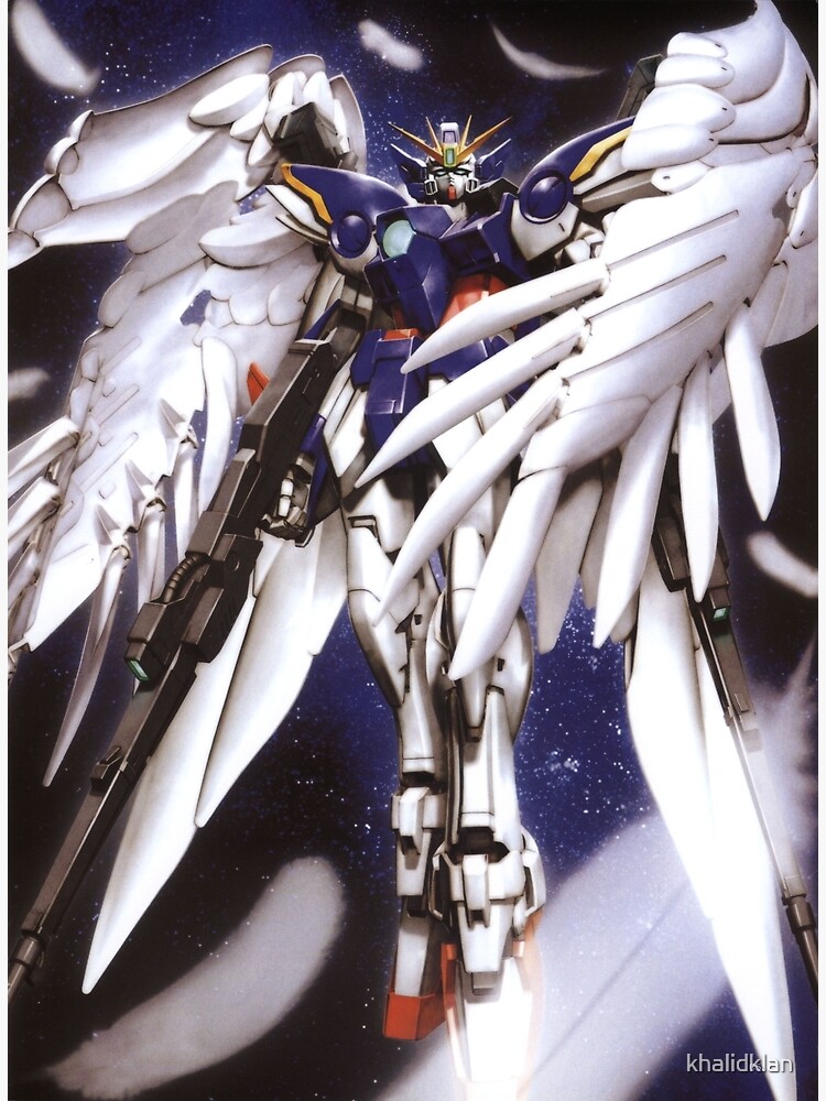 Wing Zero Greeting Card For Sale By Khalidklan Redbubble