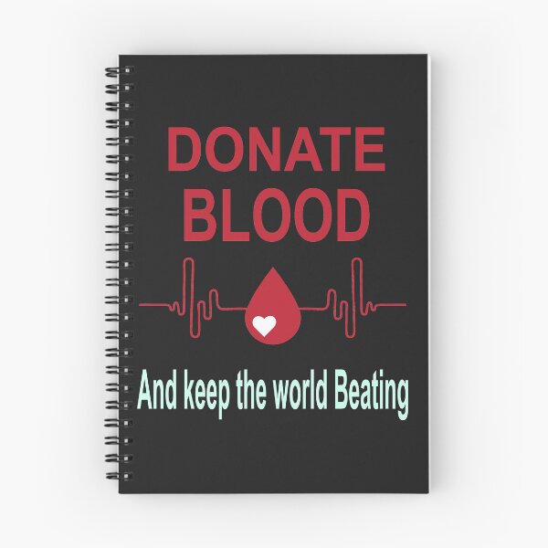 Item preview, Donate Blood and Keep The world Beating- Blood Donation Awareness designed and sold by BahaaIB.