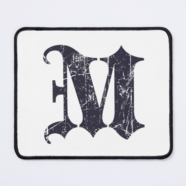 Item preview, Dark Grunge Monogram Letter "M" Blackletter designed and sold by SunnyStreet.