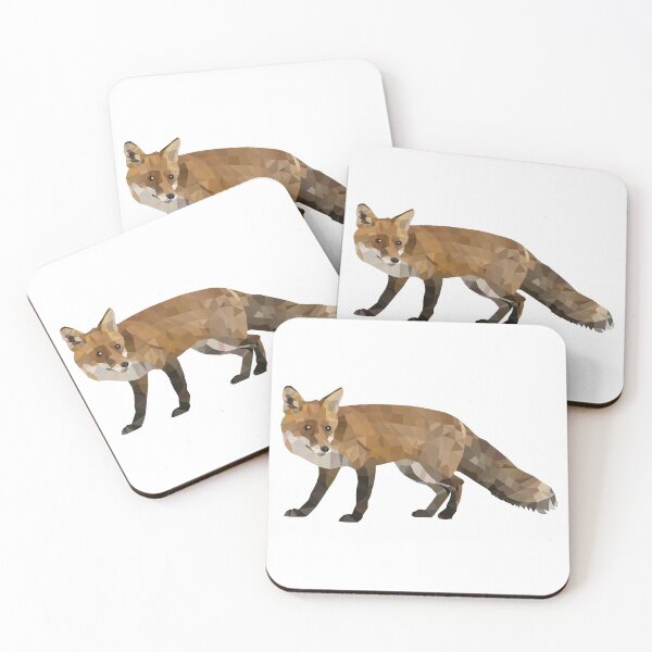 Item preview, fox-Polygonal animals designed and sold by Hartics.