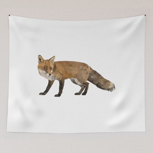 Item preview, fox-Polygonal animals designed and sold by Hartics.