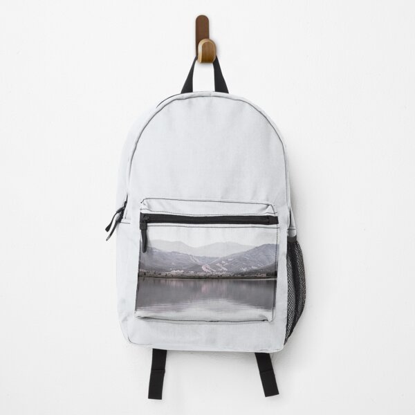 Item preview, Wonderful symmetrical lake reflections minimal winter landscape designed and sold by by-jwp.