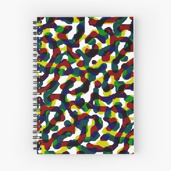 Item preview, Dark Rainbow Reaction Diffusion Camo Pattern designed and sold by American-Ancap.