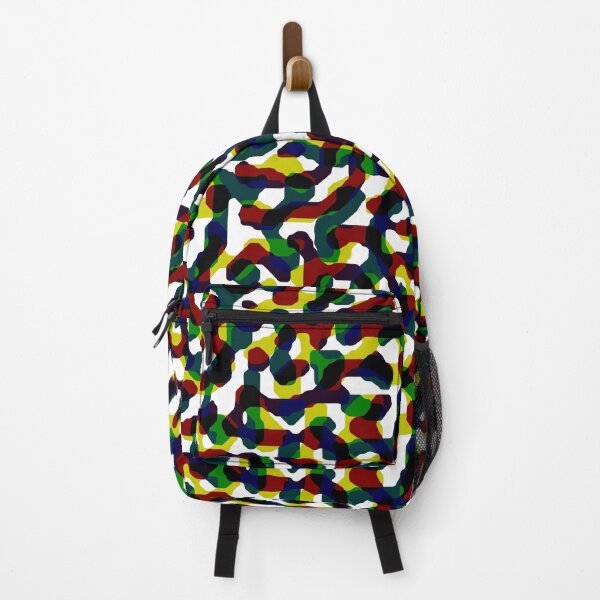 Item preview, Dark Rainbow Reaction Diffusion Camo Pattern designed and sold by American-Ancap.