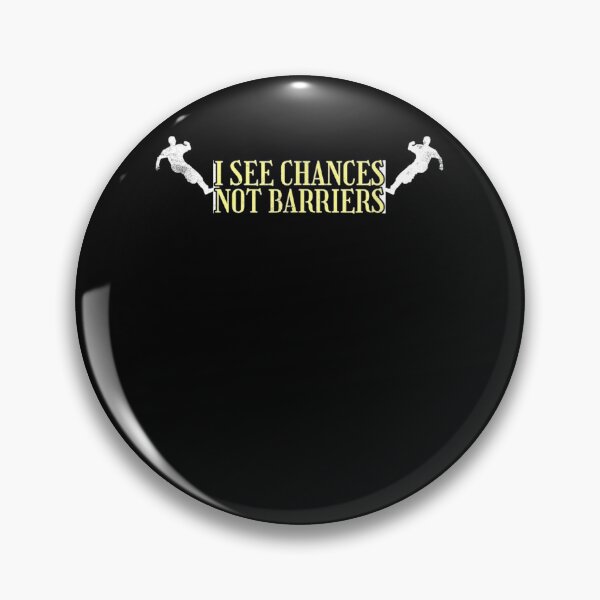 Item preview, I See Chances Not Barriers Free Running Parkour T-Shirt designed and sold by shop   luisant.