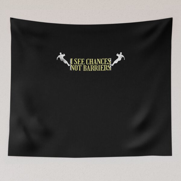 Item preview, I See Chances Not Barriers Free Running Parkour T-Shirt designed and sold by shop   luisant.