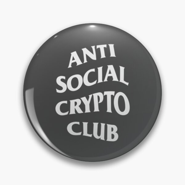 Item preview, Anti social crypto club designed and sold by GarexDesign.