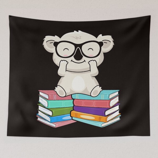 Item preview, Bookworm Koala Bear Reading Librarian Koala Bear  designed and sold by TracyLCurran.