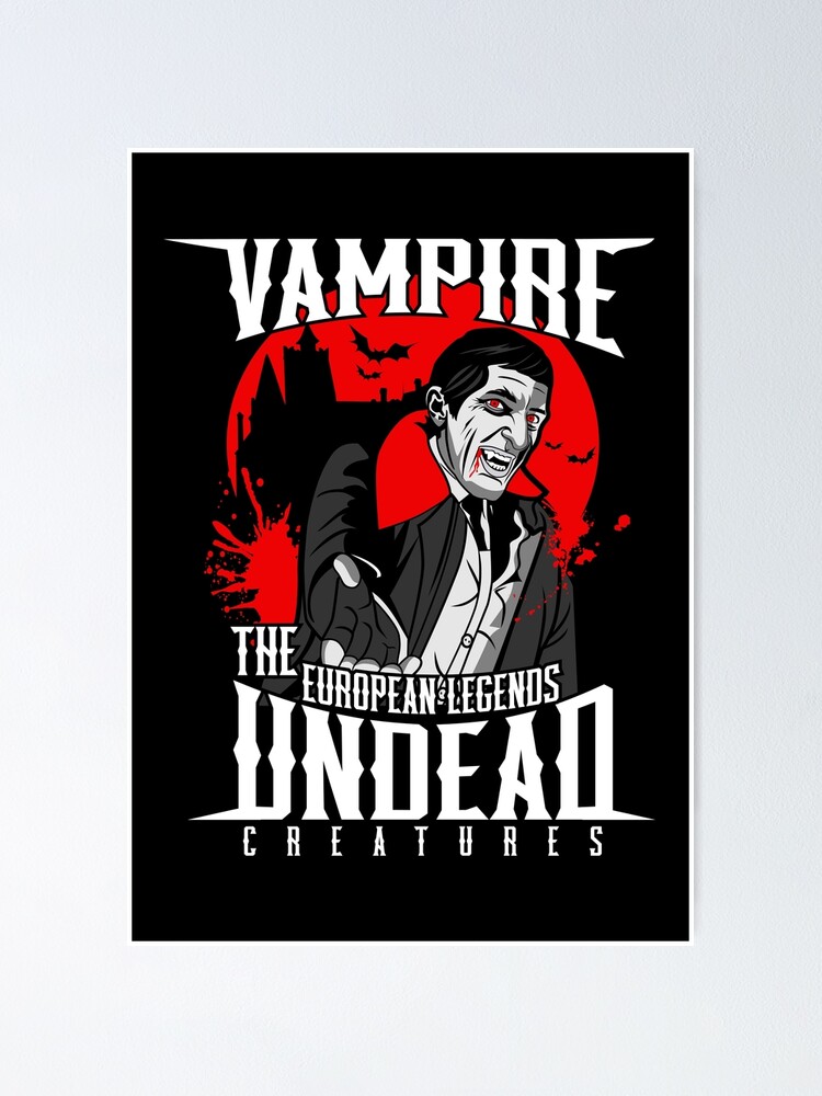 "Vampire Undead" Poster for Sale by D3monic Redbubble