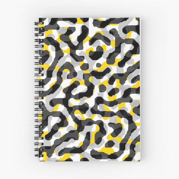 Aperçu de l'œuvre Motif Camo Diffusion Noir, Blanc, Gris et Or créée et vendue par American-Ancap.