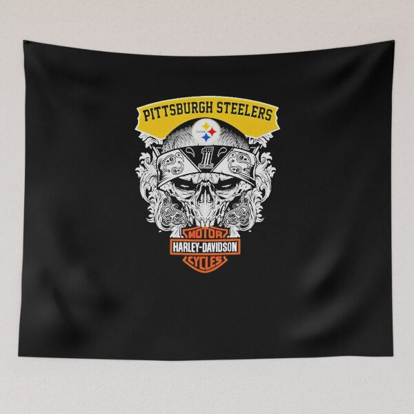 Item preview, Top Skull Motor Hárléý David Son P I T T S B U R G H Steeeleers  designed and sold by NzzRiza.