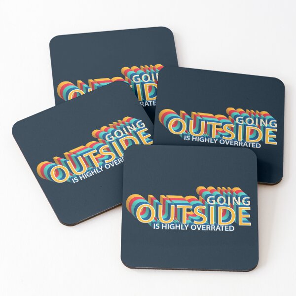 Item preview, going outside Is highly overrated designed and sold by HamzaZemharir.