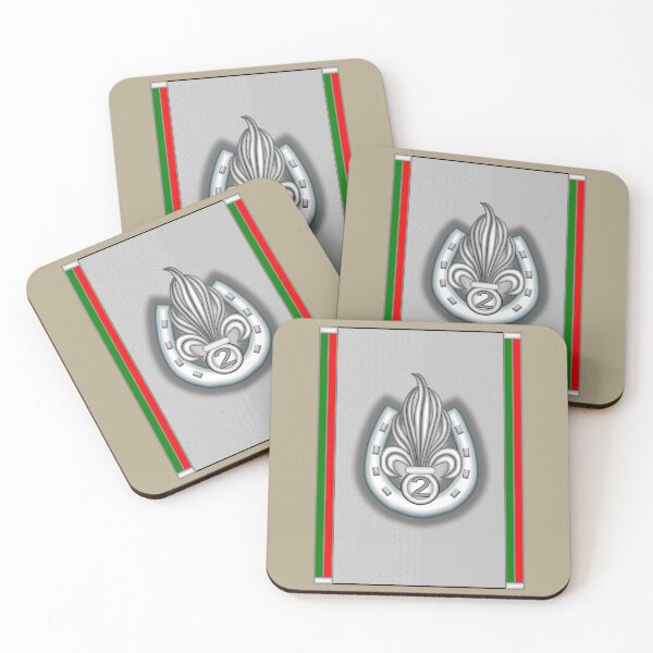 Item preview,  2nd Foreign Infantry Regiment - 2e Régiment Étranger d'Infanterie - French Foreign Legion designed and sold by wordwidesymbols.