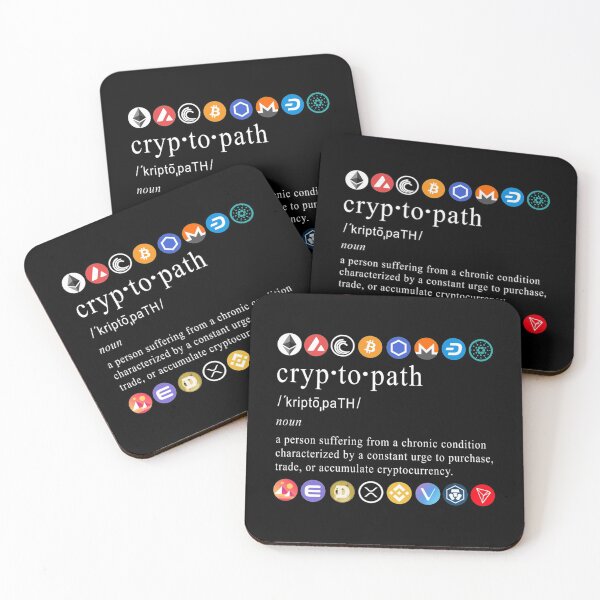 Aperçu de l'œuvre Drôle de Bitcoin Crypto Meme Hodling Cryptopath Cryptocurrency Crypto Clothes Clothing Shirt Cryptocurr créée et vendue par GarexDesign.