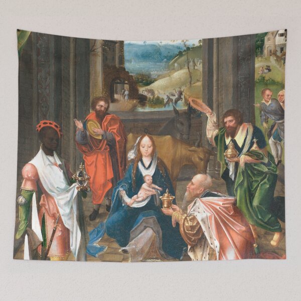 Item preview, The Adoration of the Magi Christmas art designed and sold by Lady-Frost.