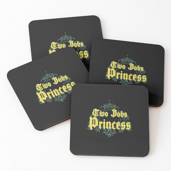 Item preview, Two Jobs Princess - Dark Crown Pink designed and sold by Chubuter.