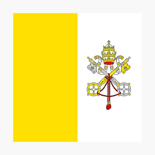 Item preview, Vatican City Flag designed and sold by WorldFlagCo.