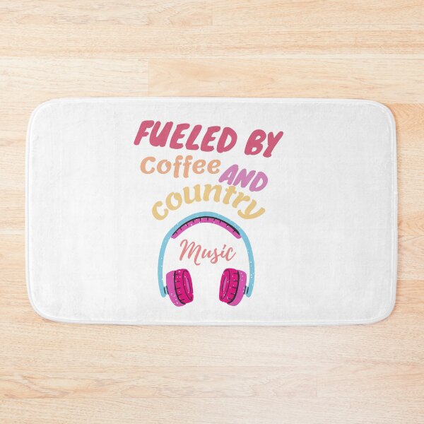 Item preview, fueled by coffee and country music designed and sold by LUX2Boutique ★★★★★.
