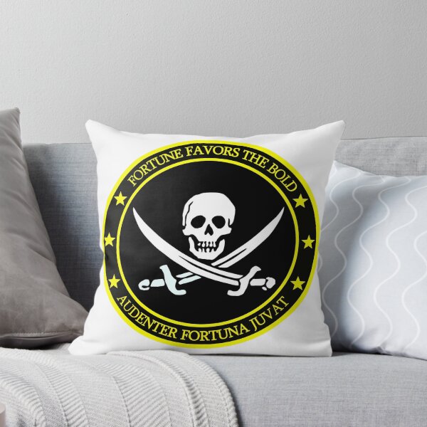 Item preview, Fortune Favors the Bold | Audenter Fortuna Juvat | Jolly Roger designed and sold by victoriousangel.