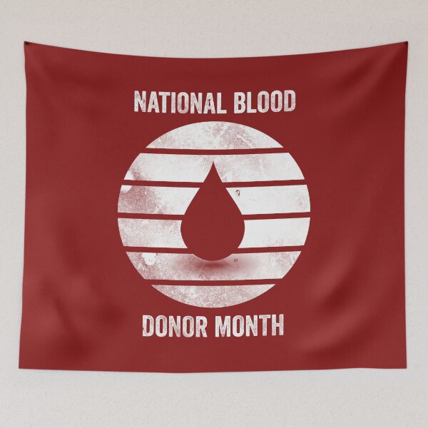 Item preview, National Blood Donor Month designed and sold by HorizonDesignz.